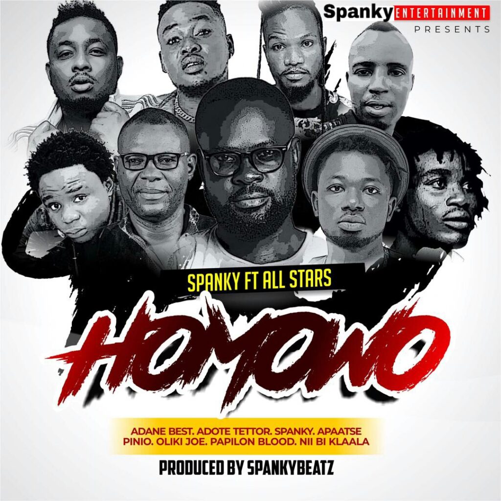 Spanky – Homowo ft. Ga All Stars (Prod by Spanky)