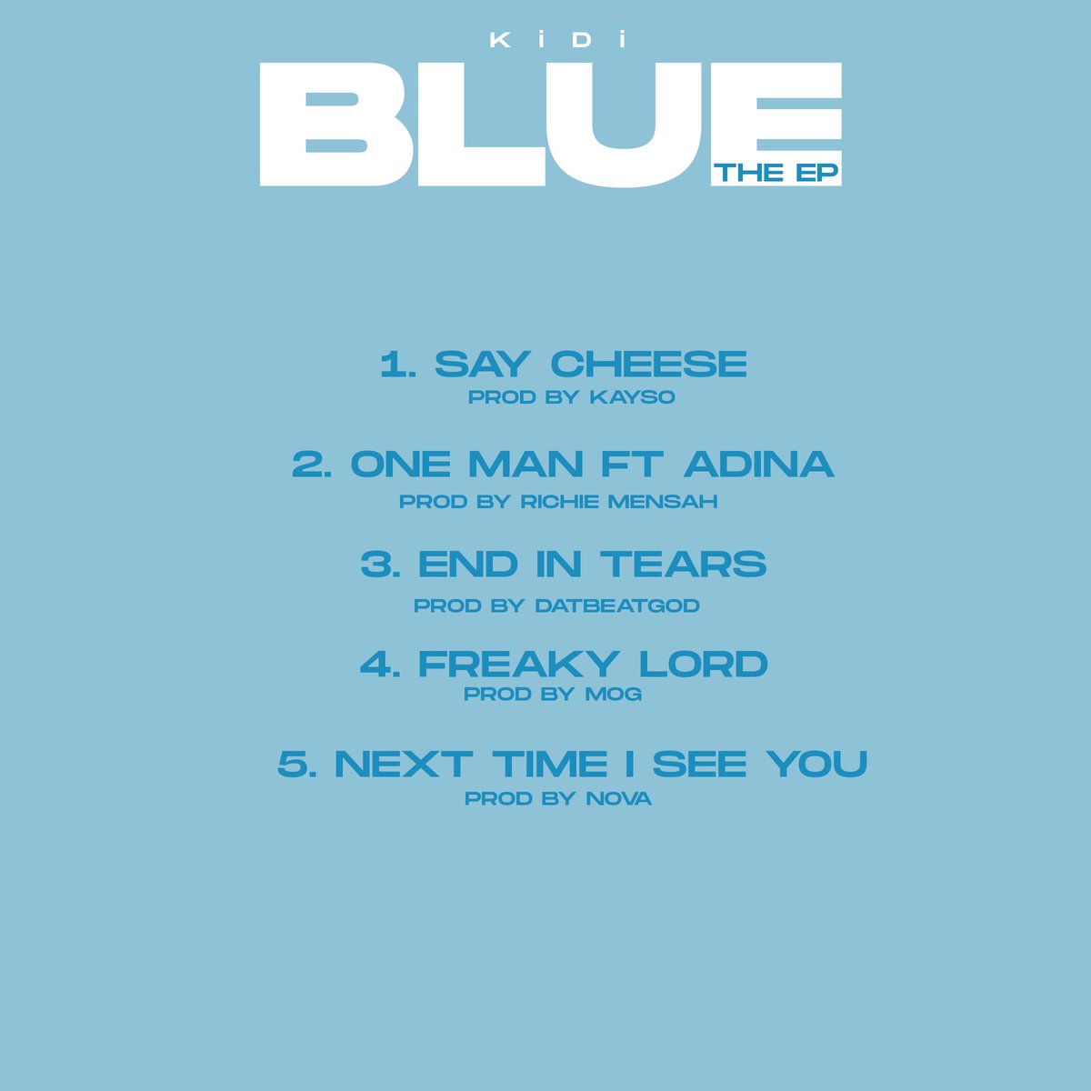 KiDi – Blue (Full Album)
