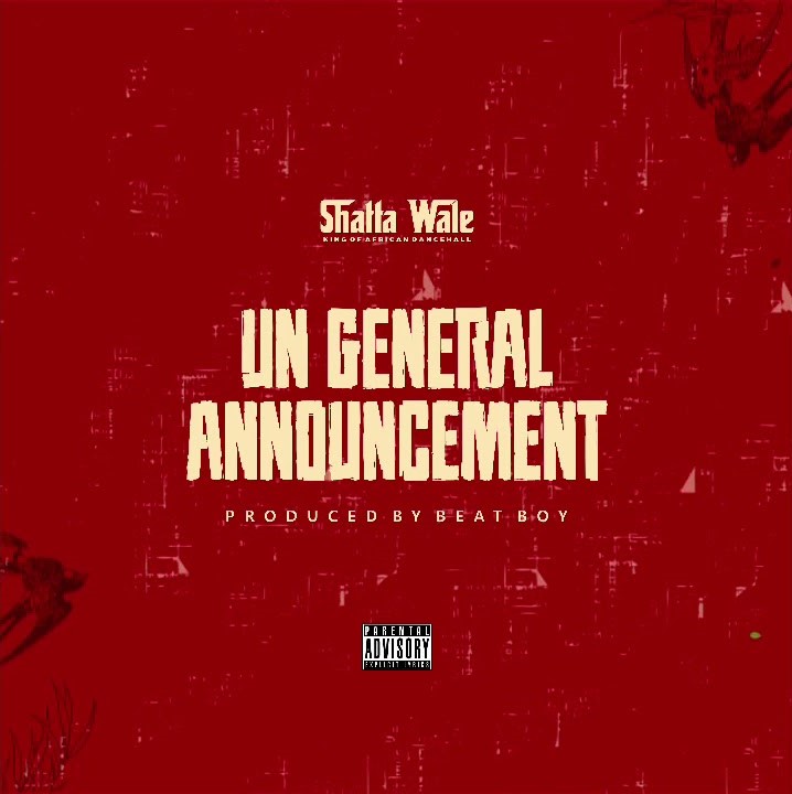 Shatta Wale UN General Announcement
