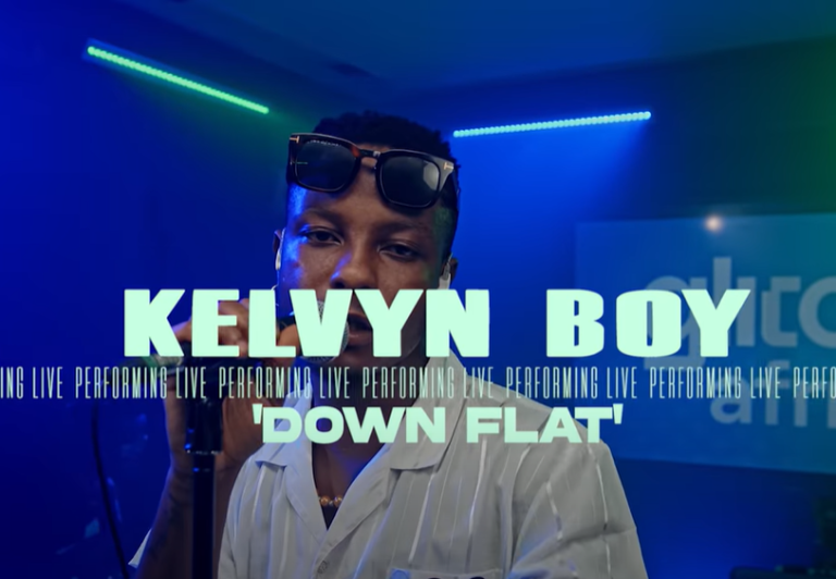 Kelvyn Boy – Down Flat (Live Performance)