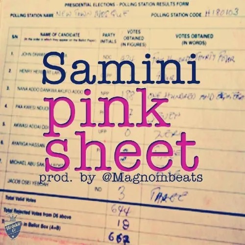 Samini – Pink Sheet 