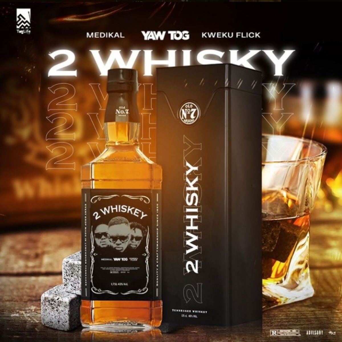 Yaw Tog – 2 whiskey ft. Medikal & Kweku Flick