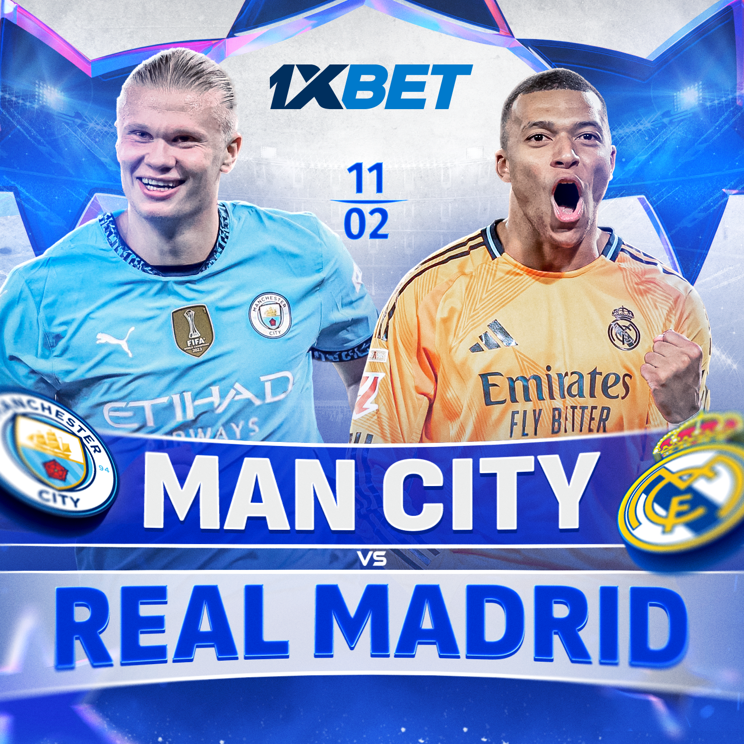Manchester City v Real Madrid: pick your favorite in the epic Champions League battle!