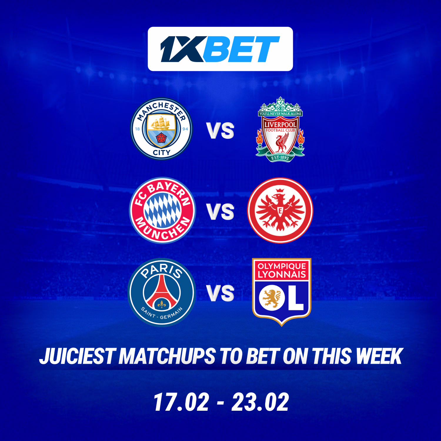 One day: three cool games in the top leagues!