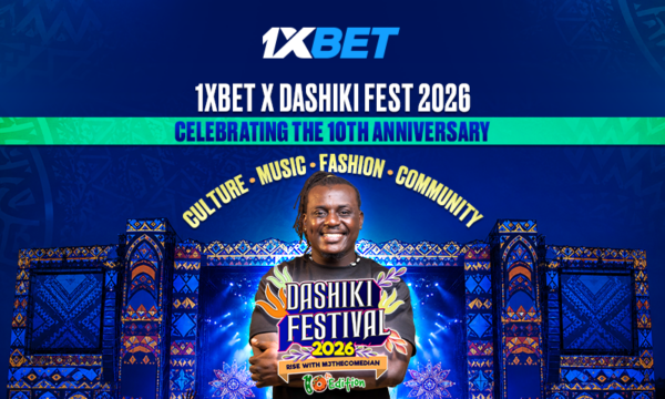 football and prizes from 1xBet: attend spectacular Dashiki Fest 2026!
